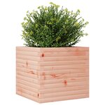 vidaXL Jardinière 50x50x46 cm bois massif douglas
