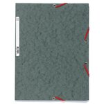 Chemise 3 Rabats À Élastiques Carte Lustrée 400g/m2 - A4 - Couleurs Assorties - X 50 - Exacompta