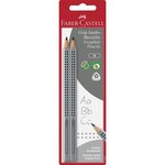 Blister de 2 crayons jumbo grip faber-castell