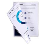 Sachet De 10 Étuis De Protection Doubles Pvc Haute Qualité 30/100e - A4 - Cristal - X 2 - Exacompta