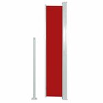 vidaXL Auvent latéral de patio 160x300 cm Rouge