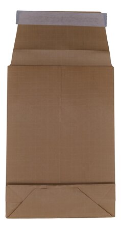 Lot de 20 enveloppes pochettes kraft armé à soufflet marron 229 x 324 + 70 mm