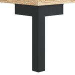 vidaXL Meuble TV chêne sonoma 102x36x50 cm bois d'ingénierie