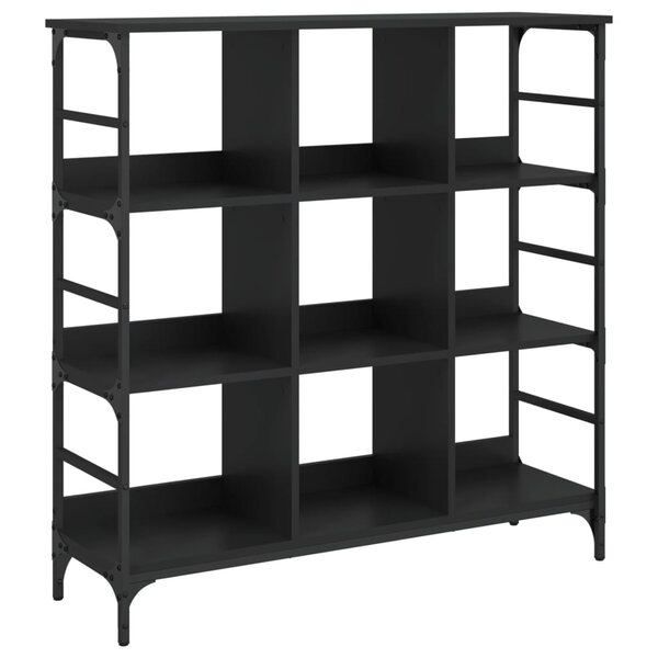 vidaXL Buffet noir 102x32x103 5 cm bois d'ingénierie