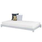 Lit enfant TEENY 140 x 200 gris clair