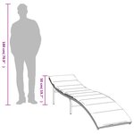 vidaXL Chaises longues lot de 2 avec coussins noir résine tressée