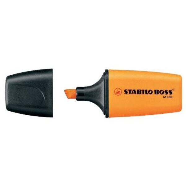 Surligneur BOSS MINI Pte biseautée Orange STABILO