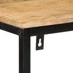 vidaXL Bibliothèque 70x35x110 cm Bois massif manguier brut