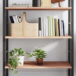 vidaXL Étagère murale 80x40x2 cm bois de chêne massif non traité