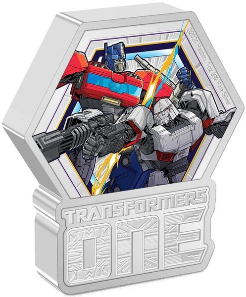 Pièce de monnaie en Argent 2 Dollars g 62.2 (2 oz) Millésime 2024 TRANSFORMERS ONE