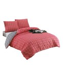 Parure de lit rouge TRENDY 260 x 240 cm