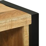vidaXL Cabinet de salle de bain 40x30x90 cm Bois Massif Brut en Manguier