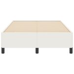 Cadre de lit vidaXL Crème 120x190 cm en tissu corduroy