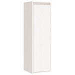 vidaXL Meubles TV 4 Pièces Blanc Bois massif de pin