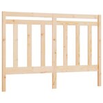 vidaXL Tête de lit 146x4x100 cm Bois massif de pin