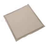 vidaXL Coussins de siège de jardin lot de 2 taupe 45x45x2 cm carré