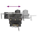 vidaXL Étau de perceuse à pression manuelle 78 mm