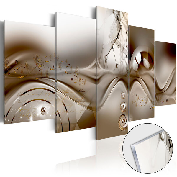 Tableau sur verre acrylique - artistic disharmony [glass] l x h en cm 200x100