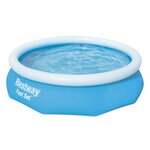 Bestway piscine gonflable ronde fast set 305 x 76 cm 57266