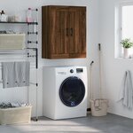vidaXL Armoire murale chêne marron 69 5x34x90 cm bois d'ingénierie