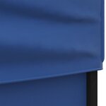 vidaXL Tente de réception pliable avec parois Bleu 3x6 m