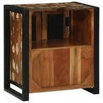 vidaXL cabinet sous évier 55x35x60 cm Bois massif récupéré