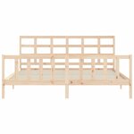 vidaXL Cadre de lit sans matelas bois de pin massif