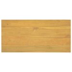 vidaXL Armoire de salle de bain 85x40x75 cm Bois de teck solide
