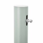 vidaXL Auvent latéral rétractable de patio 140x600 cm Gris