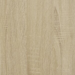 vidaXL Cadre de lit sans matelas chêne sonoma 90x200 cm