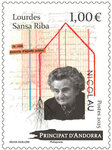 Timbre Andorre - Lourdes Sansa Riba