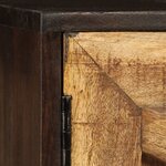 vidaXL Meuble TV Bois de manguier massif 140 x 30 x 45 cm