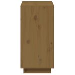 vidaXL Bibliothèque Marron miel 60x35x71 cm Bois de pin massif
