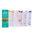 Plan Comptable Général Accordéon 19x7 5cm - Vert - X 10 - Exacompta