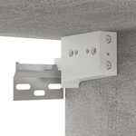 vidaXL Ensemble de meubles TV 10 Pièces Gris béton Bois d'ingénierie