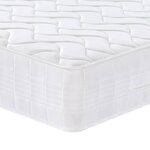 vidaXL Matelas à ressorts ensachés dureté moyenne 120x200 cm
