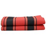 vidaXL Tissu de remplacement de auvent Multicolore 10x1.6 m