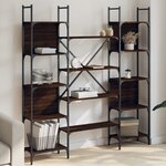 vidaXL Bibliothèque chêne marron 155 5x24x166 5 cm bois d'ingénierie