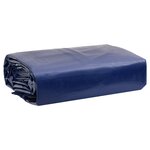 vidaXL Bâche bleu 5x6 m 650 g/m²