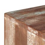 vidaXL Meuble TV Bois d'acacia massif Vintage 118 x 30 x 40 cm