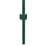 vidaXL Clôture en grillage métallique avec poteaux Acier 25x0 75m Vert