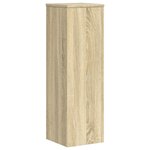 vidaXL Supports pour plantes 2 Pièces chêne sonoma bois d'ingénierie