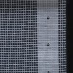 vidaXL Bâches Leno 2 Pièces 260 g/m² 1 5x10 m Blanc