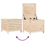 vidaXL Salon de jardin 6 Pièces bois de pin massif