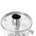 vidaXL Distributeur de jus en acier inoxydable 8 L