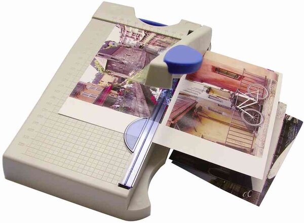 Cisaille à levier format A4 Bleu/gris WEDO