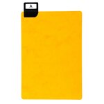 Guide de classement 148 x 105 mm - exacompta jaune - jeu de 24