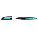 Stylo plume EASYbuddy  plume A - Noir/Bleu - Droitier STABILO