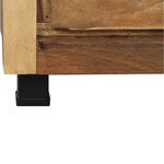 vidaXL Armoire latérale 160x38x79 cm Bois de récupération massif