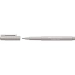 Feutre fineliner broadpen pastel gris pastel faber-castell